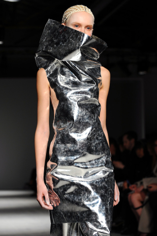 Illustration for article titled Gareth Pugh: For the Post-Apocalyptic Queen of Garbage Island